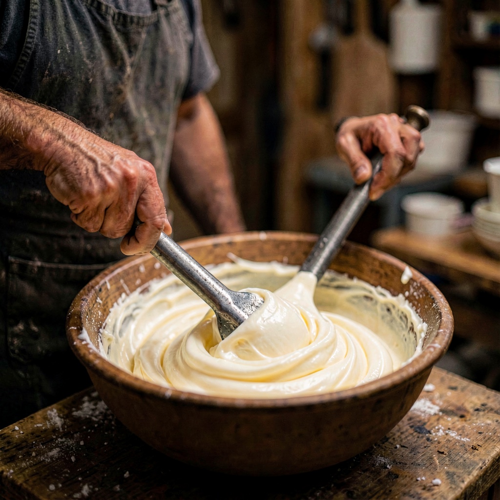Pounded in a brass bowl